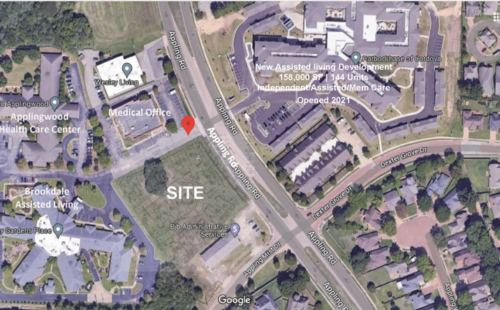 Pictures of Land property located at 1599 Appling Care Ln, Cordova, TN 38016 for sales - image #1