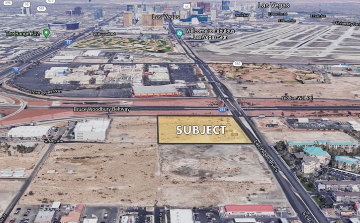 Pictures of Land property located at SWC Las Vegas Blvd. and 215 Beltway, Las Vegas, NV 89119 for sales - image #1