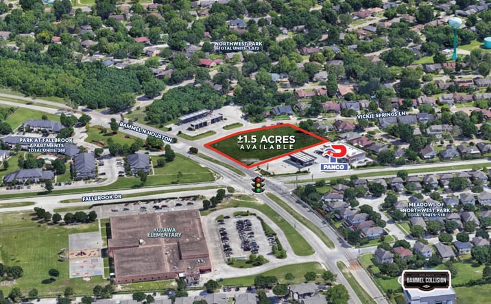 Pictures of Land property located at SEC Of Bammel N Houston Rd & Vickie Springs Ln, Houston, TX 77086 for sales - image #1