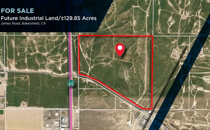 Pictures of Land property located at NEC James Road & Highway 65, Bakersfield, CA 93308 for sales - image #1