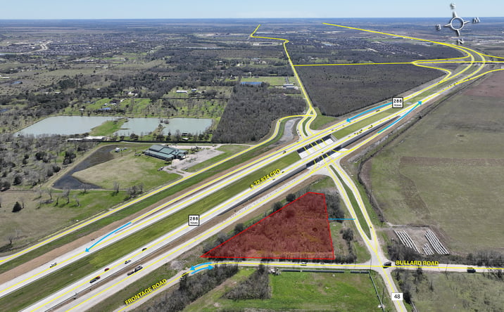 Pictures of Land property located at 0 Highway 288, Iowa Colony, TX 77583 for sales - image #1