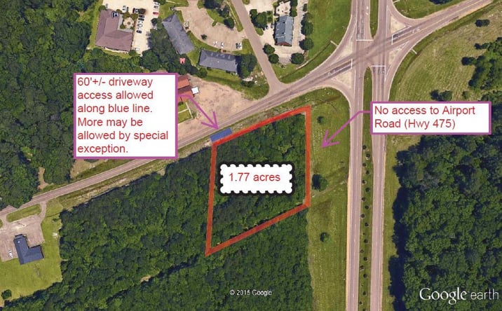Pictures of Land property located at Flowood Drive & Airport Road, Flowood, MS 39232 for sales - image #1