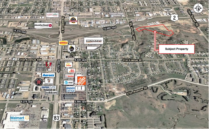 Pictures of Land property located at 21st Ave SE, Minot, ND 58701 for sales - image #1