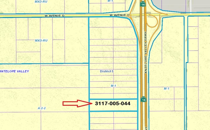 Pictures of Land property located at CA-14, Lancaster, CA 93536 for sales - image #1