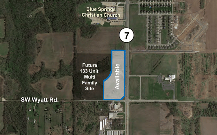 Pictures of Land property located at 26310 SW Wyatt Rd, Blue Springs, MO 64014 for sales - image #1