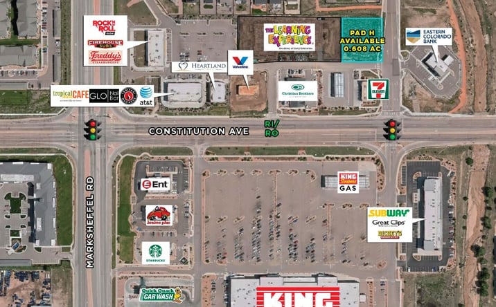 Pictures of Land property located at Constitution Ave & Marksheffel Rd, Colorado Springs, CO 80922 for sales - image #1