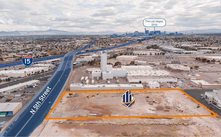Pictures of Land property located at N 5th & Brooks Ave, North Las Vegas, NV 89030 for sales - image #1