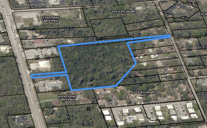 Pictures of Land property located at 555 N Spring Garden, DeLand, FL 32724 for sales - image #1