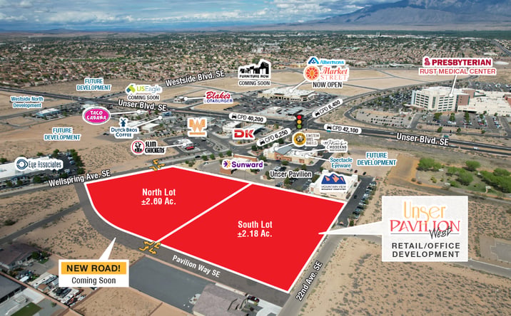 Pictures of Land property located at SEQ Wellspring Ave & 21st St SE, Rio Rancho, NM 87124 for sales - image #1