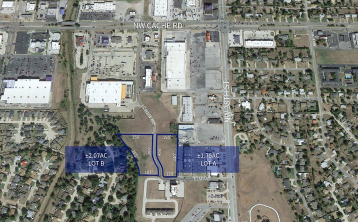 Pictures of Land property located at 2.07ac NW 40th St, Lawton, OK 73505 for sales - image #1