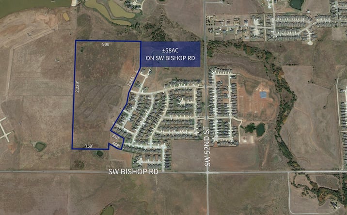 Pictures of Land property located at SW Bishop Rd, Lawton, OK 73505 for sales - image #1