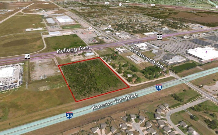 Pictures of Land property located at Kellogg & Greenwich Road, Wichita, KS 67207 for sales - image #1