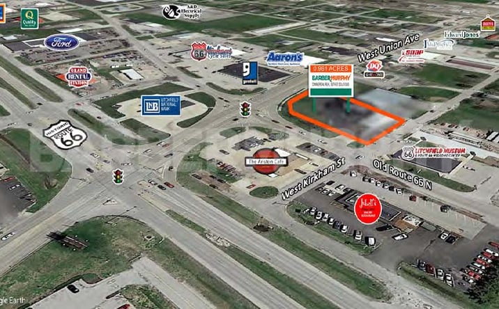 Pictures of Land property located at 414 Old Rte 66 N, Litchfield, IL 62056 for sales - image #1
