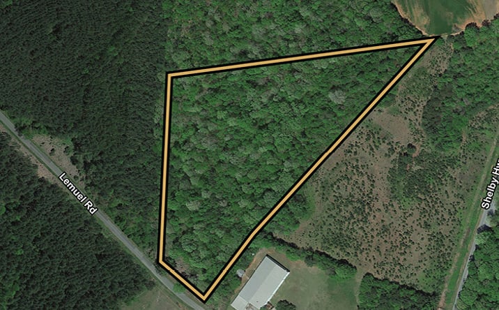 Pictures of Land property located at 297 Lemuel Road (10.60 Acres), Gaffney, SC 29341 for sales - image #1