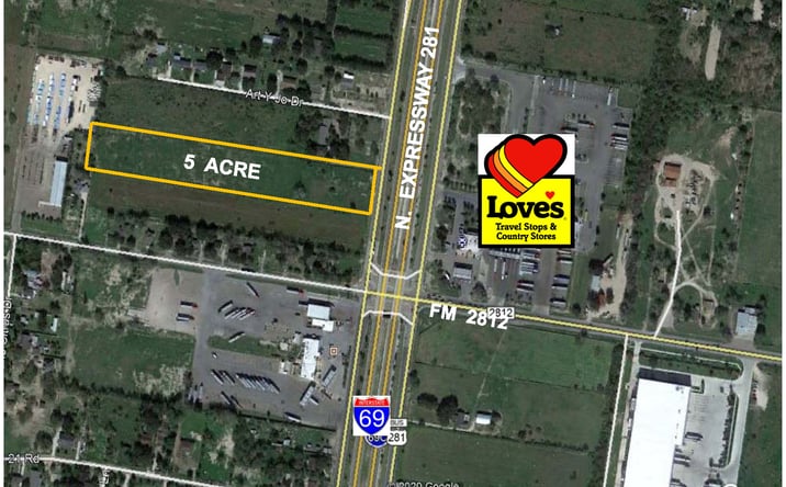 Pictures of Land property located at 8419 N Expressway 281, Edinburg, TX 78541 for sales - image #1