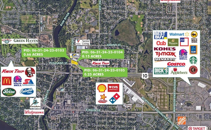 Pictures of Land property located at 4th Ave & Pierce St, Anoka, MN 55303 for sales - image #1
