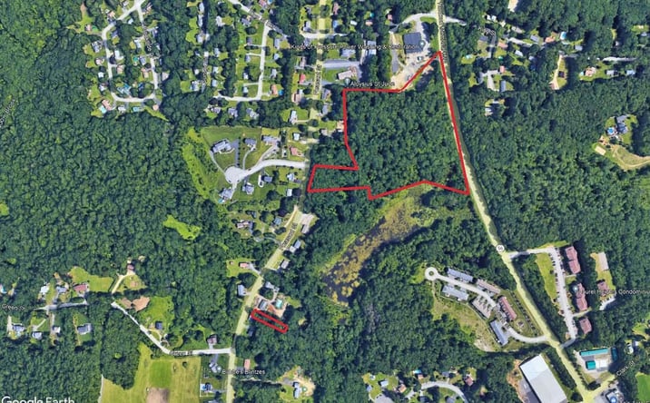 Pictures of Land property located at Route 56 & 515 Pleasant Street, Leicester, MA 01524 for sales - image #1