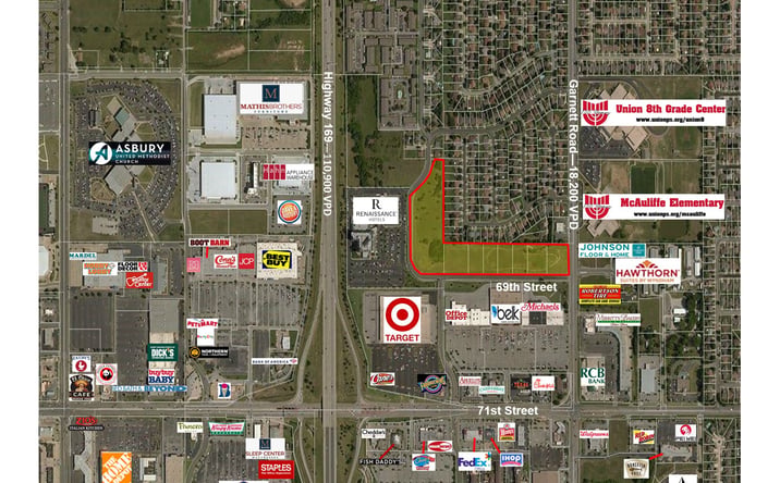 Pictures of Land property located at 11121 E 69th St, Tulsa, OK 74133 for sales - image #1