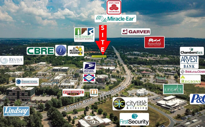 Pictures of Land property located at 3900 N Parkview Dr., Fayetteville, AR 72703 for sales - image #1