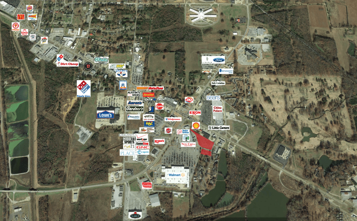 Pictures of Land property located at Walmart Outparcel, Corinth, MS 38834 for sales - image #1