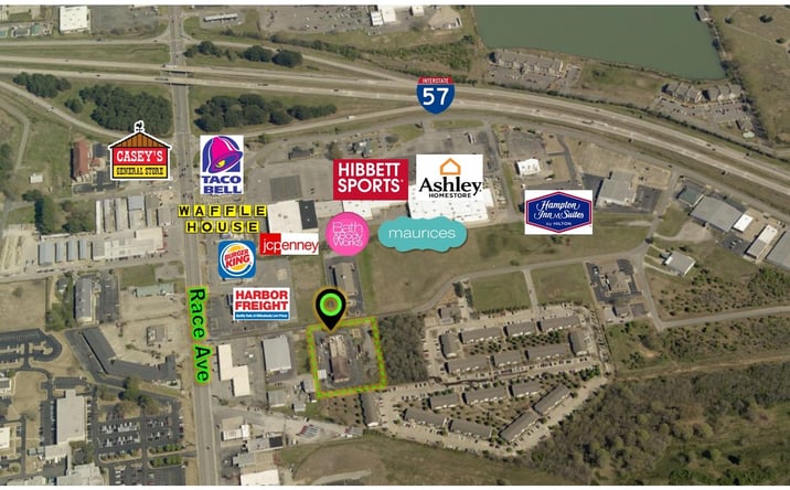Pictures of Hospitality, Mixed Use, Self Storage property located at 107 S Rand St, Searcy, AR 72143 for sales - image #1
