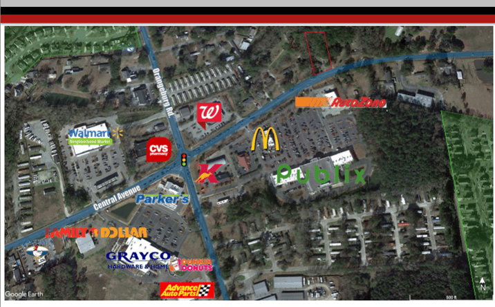 Pictures of Land property located at 1540 Central Ave, Summerville, SC 29483 for sales - image #1