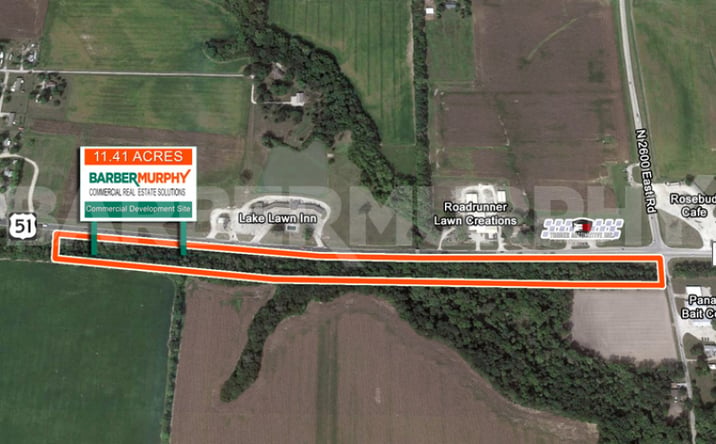Pictures of Land property located at US 51 & Route 16, Pana, IL 62557 for sales - image #1