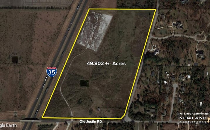 Pictures of Land property located at I35W and Old Justin, Argyle, TX 76226 for sales - image #1