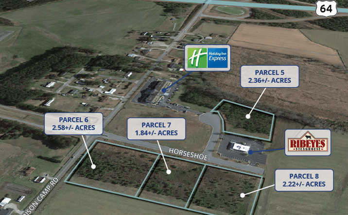 Pictures of Land property located at 0 Horseshoe Drive, Williamston, NC 27892 for sales - image #1