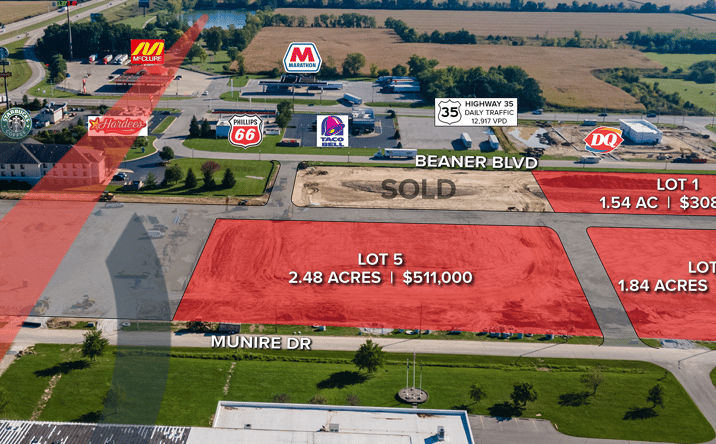 Pictures of Land property located at I-69 & St Rd 22, Gas City, IN 46933 for sales - image #1