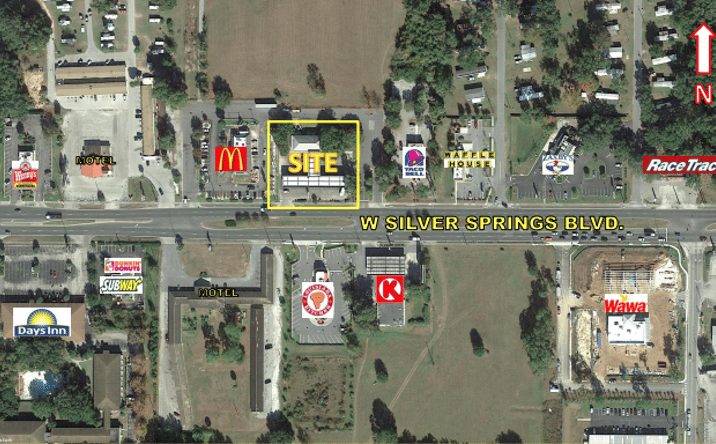 Pictures of Retail property located at 3535 W Silver Springs Blvd, Ocala, FL 34475 for sales - image #1