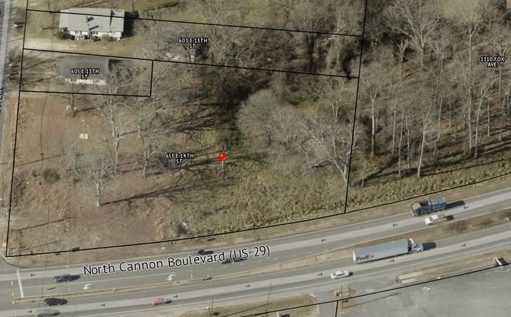 Pictures of Land property located at 653 E 14th St, Kannapolis, NC 28083 for sales - image #1