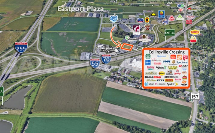 Pictures of Land property located at Executive Dr, Collinsville, IL 62234 for sales - image #1