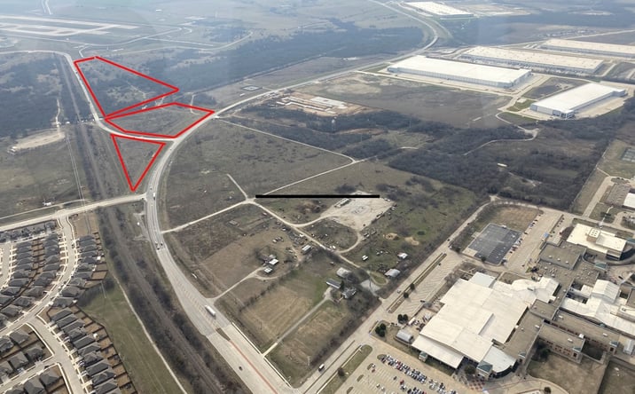 Pictures of Land property located at Fm 156 And Old Blue Mound Rd, Justin, TX 76247 for sales - image #1