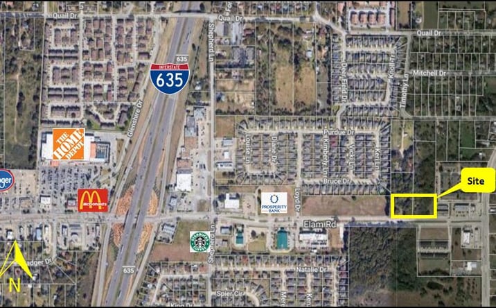 Pictures of Land property located at 12901 Elam Rd, Balch Springs, TX 75180 for sales - image #1