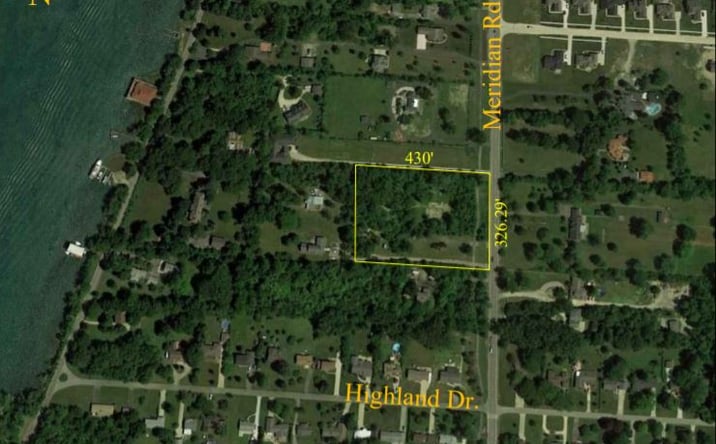 Pictures of Land property located at 20800 Meridian Rd, Grosse Ile Township, MI 48138 for sales - image #1