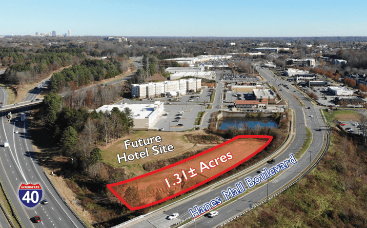 Pictures of Land property located at Hanes Mall Blvd, Winston-Salem, NC 27103 for sales - image #1