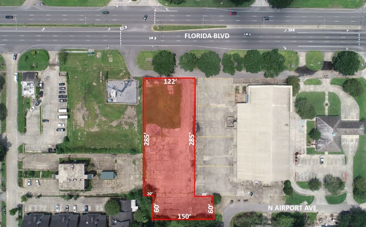 Pictures of Land property located at 7300 Florida Blvd, Baton Rouge, LA 70806 for sales - image #1