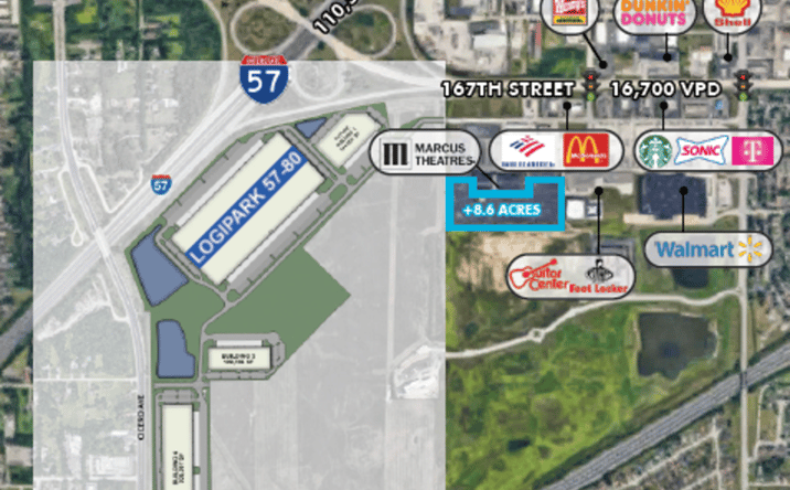 Pictures of Land property located at 4201 W 167th St, Country Club Hills, IL 60478 for sales - image #1