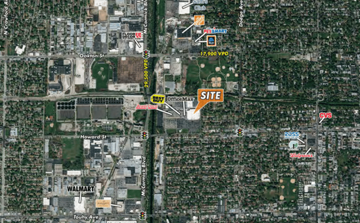 Pictures of Retail, Land property located at NWC Howard Street & Sacramento Avenue, Evanston, IL 60202 for sales - image #1