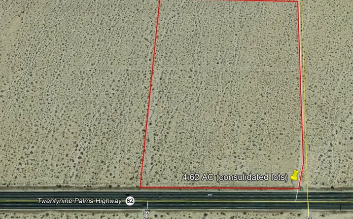 Pictures of Land property located at Lee Rd, Joshua Tree, CA 92252 for sales - image #1