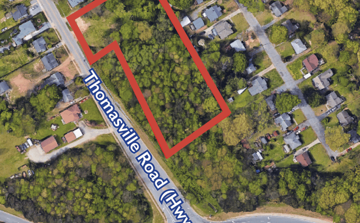 Pictures of Land property located at Highway 109, Thomasville Road Tract 1, Winston-Salem, NC 27107 for sales - image #1