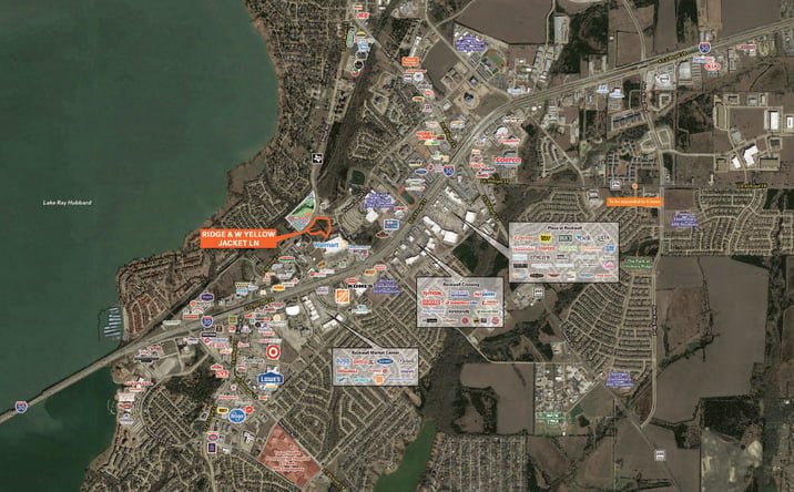 Pictures of Land property located at SEQ Ridge Road & West Yellow Jacket Lane, Rockwall, TX 75087 for sales - image #1