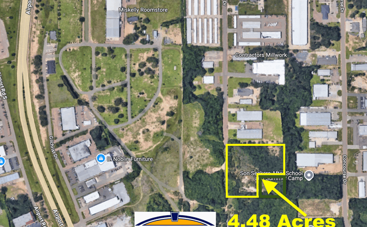 Pictures of Land property located at Jetport Dr, Jackson, MS 39208 for sales - image #1