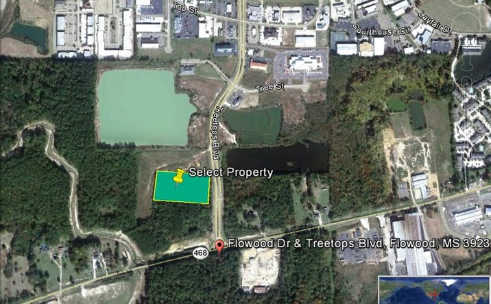 Pictures of Land property located at Treetops Blvd, Flowood, MS 39232 for sales - image #1