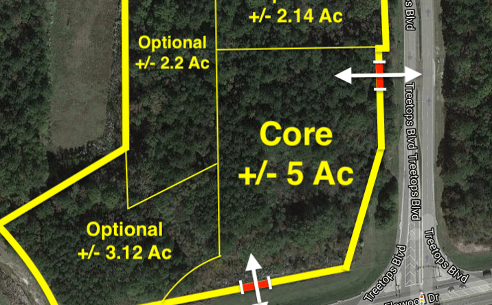 Pictures of Land property located at Treetops Blvd @ Flowood Drive, Flowood, MS 39232 for sales - image #1