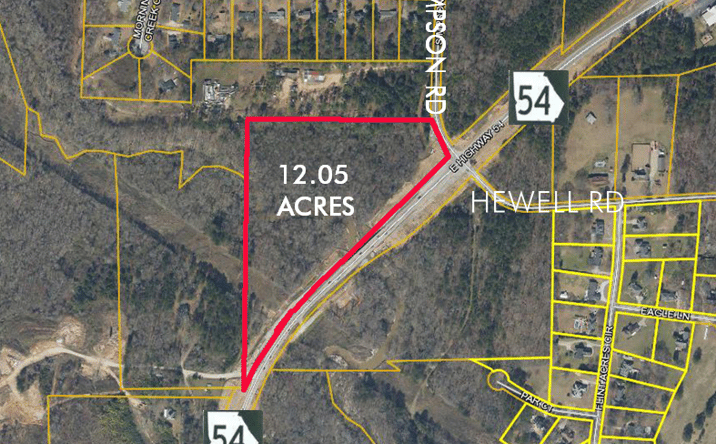 Pictures of Land property located at Hwy 54 E & Simpson Road, Fayetteville, GA 30214 for sales - image #1