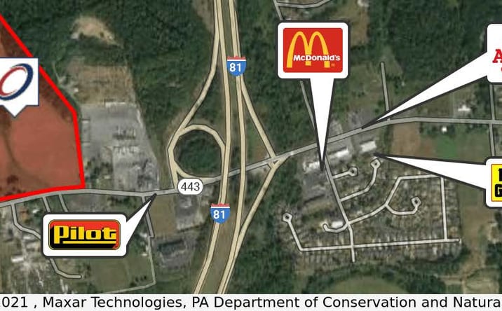 Pictures of Land property located at 530 Suedberg Rd, Pine Grove, PA 17963 for sales - image #1