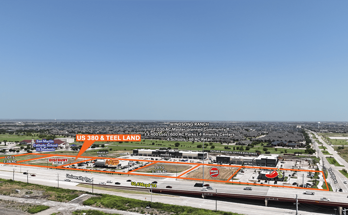 Pictures of Land property located at 380 S Teel Pkwy, Prosper, TX 75078 for sales - image #1