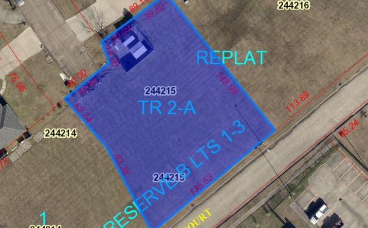 Pictures of Land property located at Lot 2 Honeywood Court, Port Arthur, TX 77642 for sales - image #1